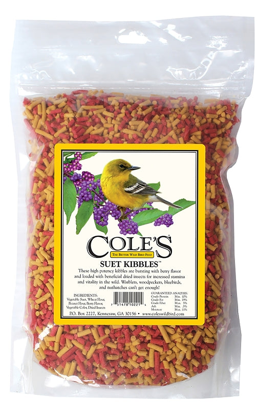 Cole's SKSU Suet Kibble Bird Food, 17.6-Ounce