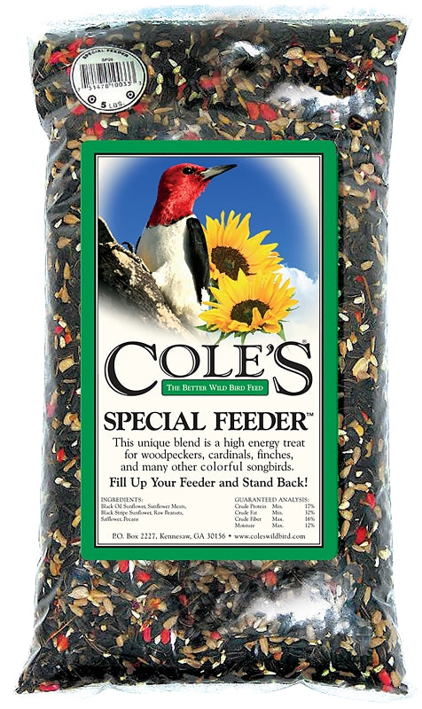 Cole's SF05 Special Feeder Bird Seed, 5-Pound