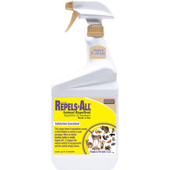 Bonide Repels-All Animal Repellent, 32 oz Ready-to-Use Spray, Outdoor Garden Deer & Rabbit Repellent, People & Pet Safe 2386