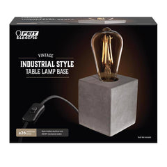 Feit Electric CUBE1 lamp base, Beige/White