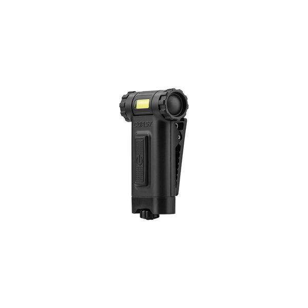 COAST HX4 80 Lumen Dual Color (White & Red) Magnetic LED Clip Light with Beam Rotation 21019