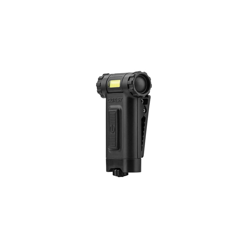 COAST HX4 80 Lumen Dual Color (White & Red) Magnetic LED Clip Light with Beam Rotation
