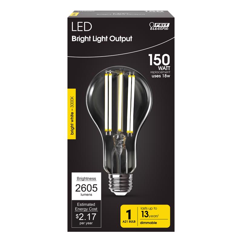 Feit Electric LED A21 E26 BW 150W 1PK