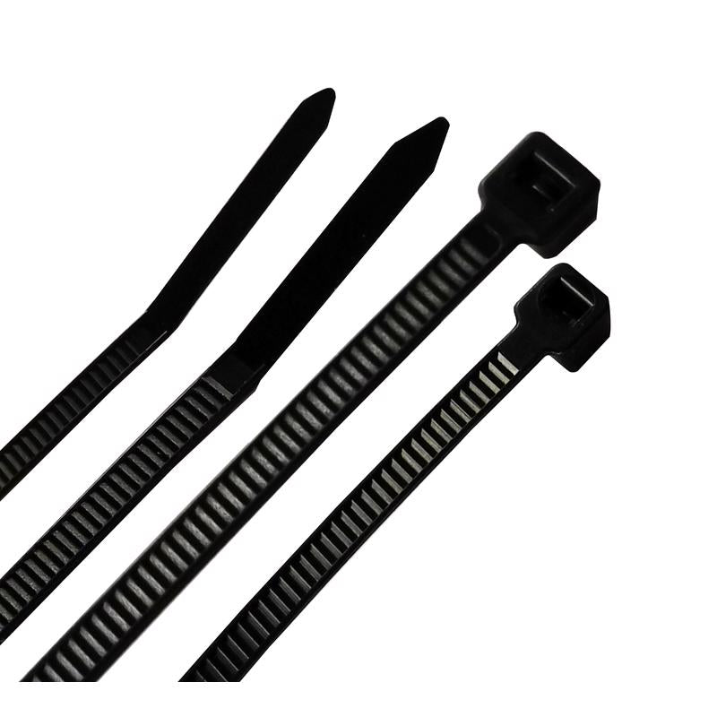 Steel Grip 3004695 4 & 8 in. Cable Tie44; Black - Pack of 200