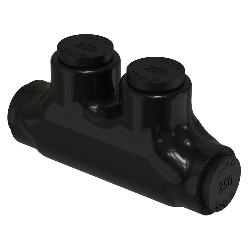 Ecm Industries Gardner Bender 6-250 AWG Inline Splicer Reducer Black 1 pk - Case of: 1