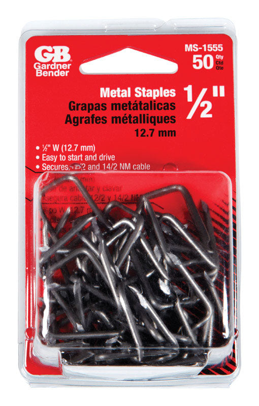 1/2x1-1/8 Metal Cable Staple
