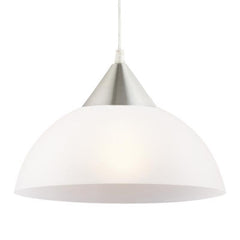 Globe Electric 60843 Amaris Plug-In Pendant Light Brushed Nickel