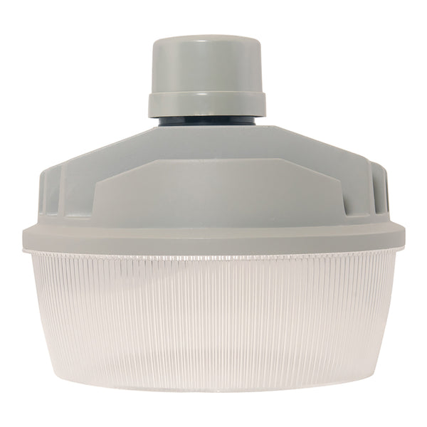 HALO Outdoor 650-Watt Equivalent Integrated LED Grey Outdoor Dusk to Dawn Area Light, 10000 Lumens, 4000K ALS10A40GY