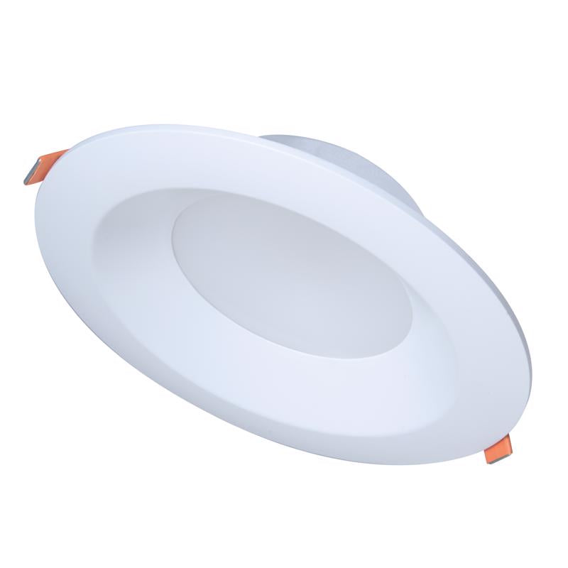 HALO 6-Inch Canless LED Recessed Light Selectable 3000K, 4000K, 5000K CCT 800 Lumens – White