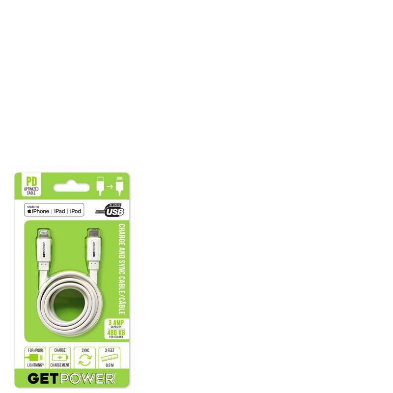 GP-USBC-ACL 3' USB-C to Apple Cable - Quantity 1