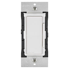 Leviton Decora Smart Fan Speed Controller, Wi-Fi 2nd Gen, Neutral Wire Required, Works with My Leviton, Alexa, Google Assistant, Apple Home/Siri & Wired or Wire-Free 3-Way, D24SF-1RW, White