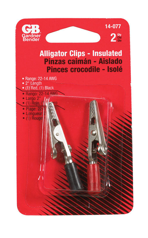 Gardner Bender Clip Alligator 2" Ins 2P 14-077