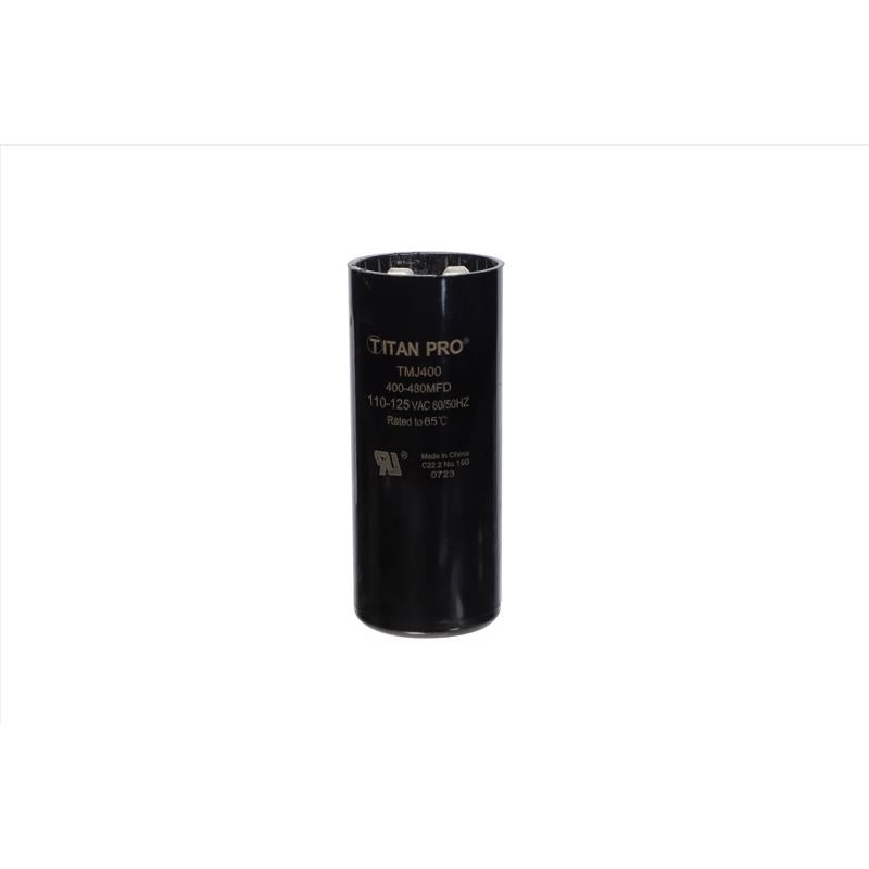 Titan TMJ400 Round Start Capacitor 400-480 MFD 125 V
