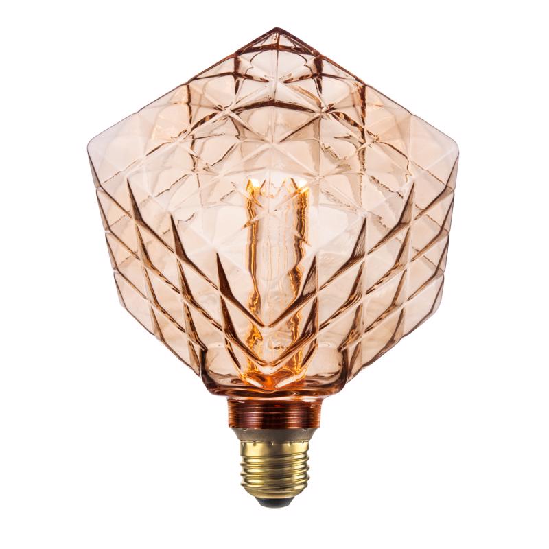 Epoque Luxury 3.5W Amber Glass Finish LED Light Bulb