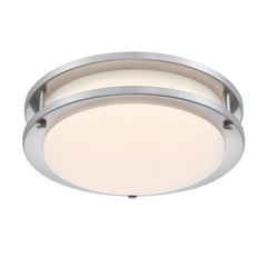 Westinghouse 6136000 Lauderdale flush-mount ceiling light, Silver