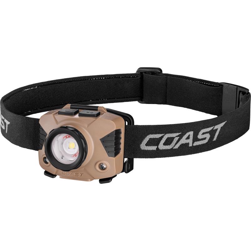 Coast FLX7 700 Lumen LED Headlamp with Twist Focus, 3 x AAA Alkaline Batteries Included