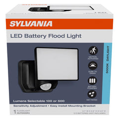 Sylvania 66946 security floodlight, Black