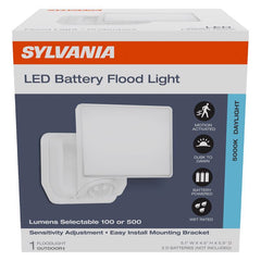 Sylvania 66947 security floodlight, White