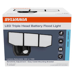 Sylvania 66950 motion security light, Black
