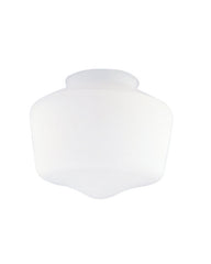 Westinghouse 8159200 glass lamp shade, White