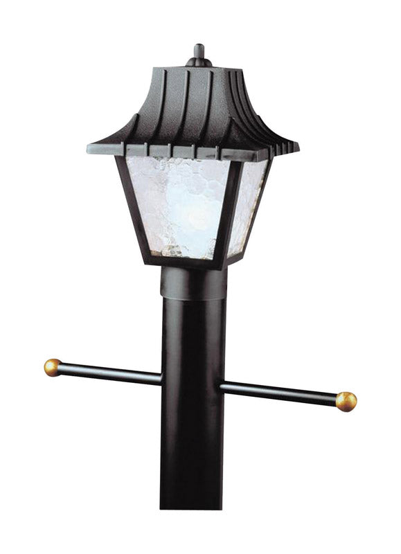 Westinghouse Matte Black Incandescent Lantern Fixture