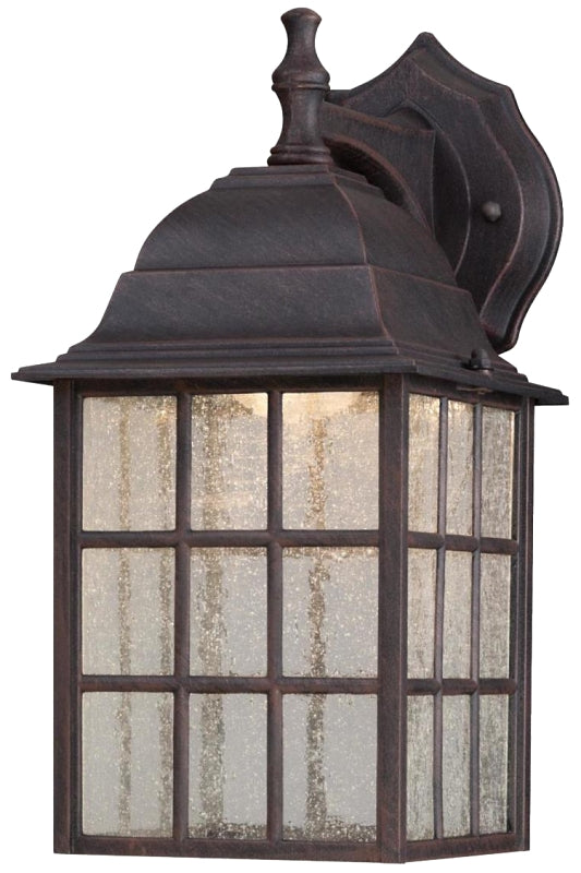 Westinghouse 6400000 Outdoor Wall Sconce, 1-Light LED 9 Watts, Weathered Patina