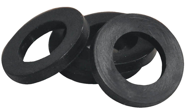 DANCO Leak-Preventing Showerhead Gasket, Black, 3/8-Inch x 3/4-Inch, 3-Pack (80925)