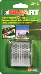 Incom RE802 1-1/2" X 4' Silver Highly Reflective Tape