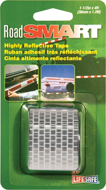 Incom RE802 1-1/2" X 4' Silver Highly Reflective Tape