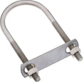 National Hardware N222-422 2193BC U Bolt in Stainless Steel,#132-1/4"x1-1/8"x2-1/4"