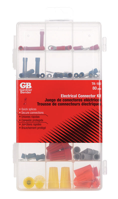 Gardner Bender GB Tk-100 Term/Conn Kit 80Pc
