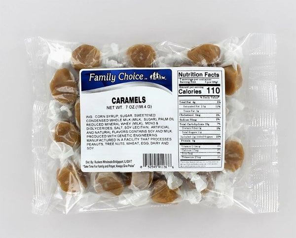 Rucker'S Candy 6oz Caramels Chewy 1138 (12-Pack)