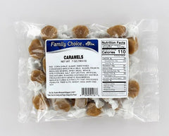Family Choice 1138 caramel candy