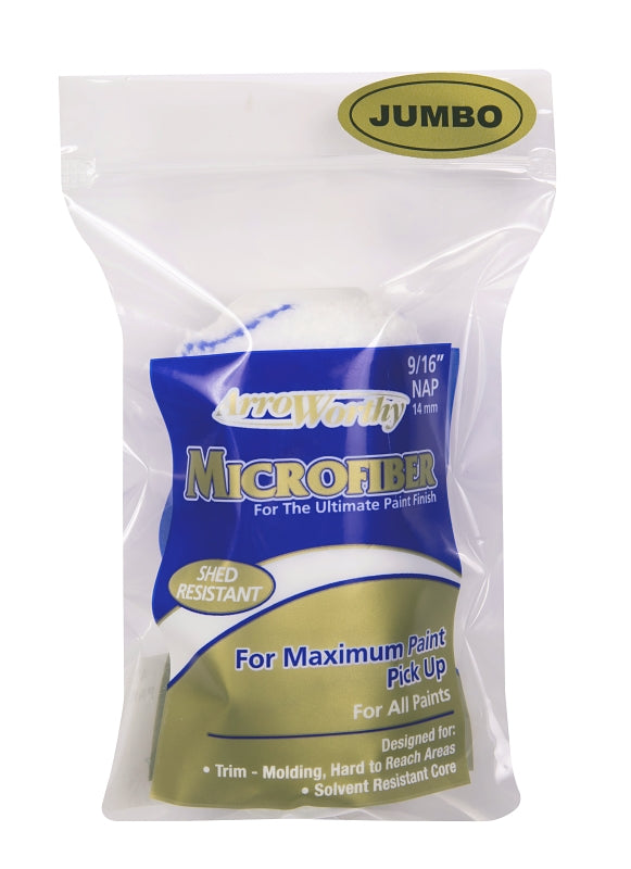 Arroworthy Microfiber 4 in. x 4 in. W Mini Paint Roller Cover 1 pk - Case of: 1; Each Pack Qty: 1 4-MFR4S-J