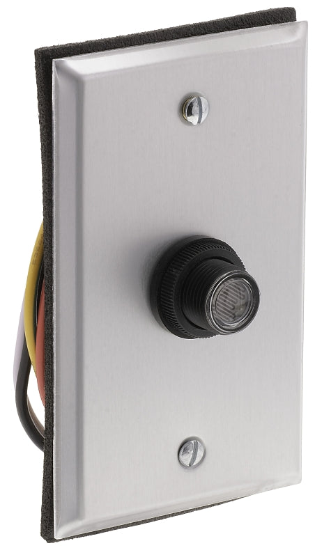 NSi Industries, LLC TORK RKP311 Outdoor 120-Volt Button Photocontrol With Wall Plate - Controls Lighting Dusk to Dawn - Compatible with Incandescent/Compact Fluorescent/Halogen/LED