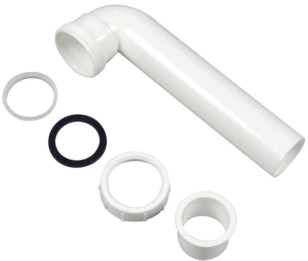 Danco 94013 Slip Joint Waste Arm, 1-1/2 in, 7 in L, Plastic, White