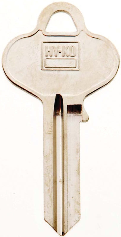Hy-Ko Products Hy-Ko Key Blank Russwin Ez# Ru4 Single Sided Nkl Platd Brs 10 Pc / Bag Upc Coded 11010RU4