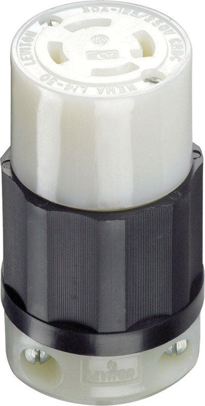 Leviton Connector 30A 125/250V by Cooper Wiring MfrPartNo 02713-0PB
