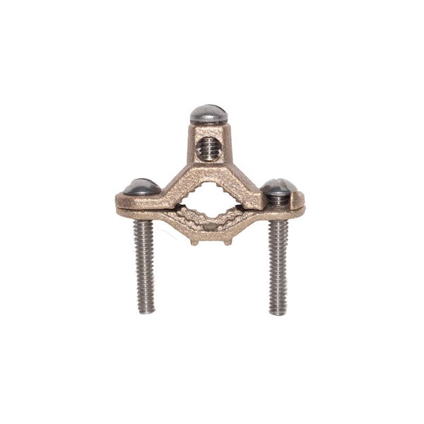 Sigma Electric ProConnex 41311 Ground Clamp 1-1/4 to 2-Inch, 1-Pack, No Size, Bronze