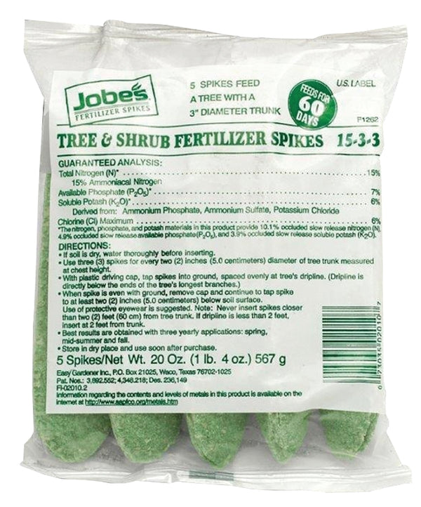 Jobe's 1.2 lbs. Bulk Tree Stakes (5-Pack) 02010