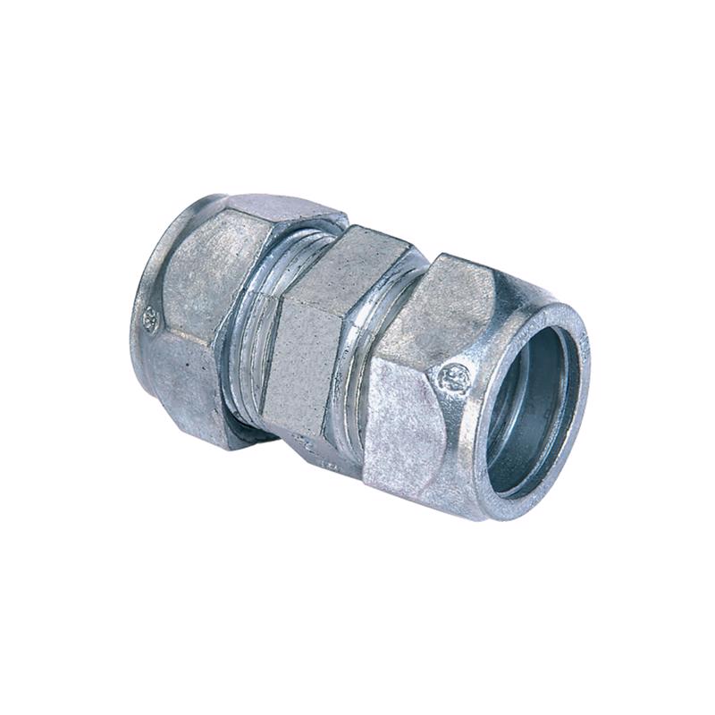 Sigma Electric ProConnex 1/2 in. Dia. Die-Cast Zinc Compression Coupling for EMT 1 pk