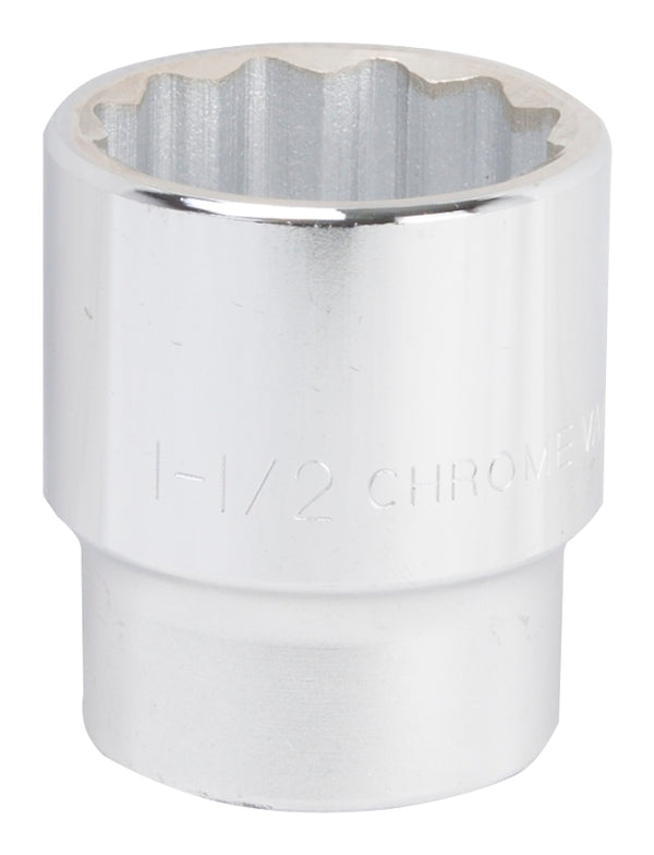 MINTCRAFT MT-SS6048 3/4-Drive 12-Point Socket, 1-1/2-Inch