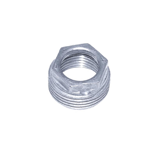 Sigma Electric Sigma Engineered Solutions ProConnex 49001 Rigid Reducing Bushing 3/4-Inch to 1/2-Inch Conduit Fitting, 1-Pack, 1 Count (Pack of 1), Gray