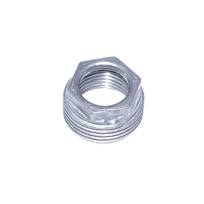 Sigma Electric Sigma Engineered Solutions ProConnex 49001 Rigid Reducing Bushing 3/4-Inch to 1/2-Inch Conduit Fitting, 1-Pack, 1 Count (Pack of 1), Gray