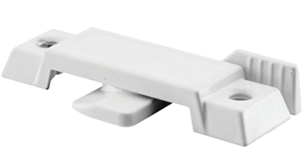 PRIME-LINE F 2590 Sash Lock for Vertical and Horizontal Sliding Windows - Replace Broken Sash Locks for Additional Home Security, 2-1/4" Mounting Hole Centers, White Diecast