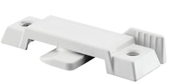 PRIME-LINE F 2590 Sash Lock for Vertical and Horizontal Sliding Windows - Replace Broken Sash Locks for Additional Home Security, 2-1/4" Mounting Hole Centers, White Diecast