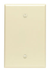 Leviton 86114-000 Blank Wall Plate, Ivory