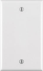 Leviton 88014-000 Blank Wall Plate, White