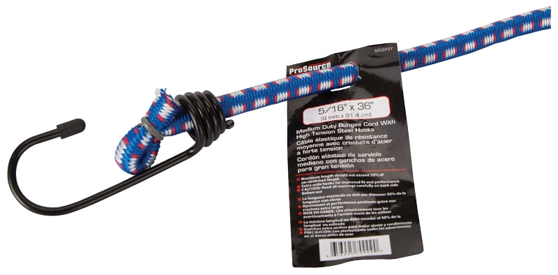 Prosource FH64019 Medium Duty Bungee Stretch Cord, 36 in L