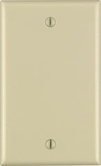 Leviton 86014-000 Blank Wall Plate, Ivory